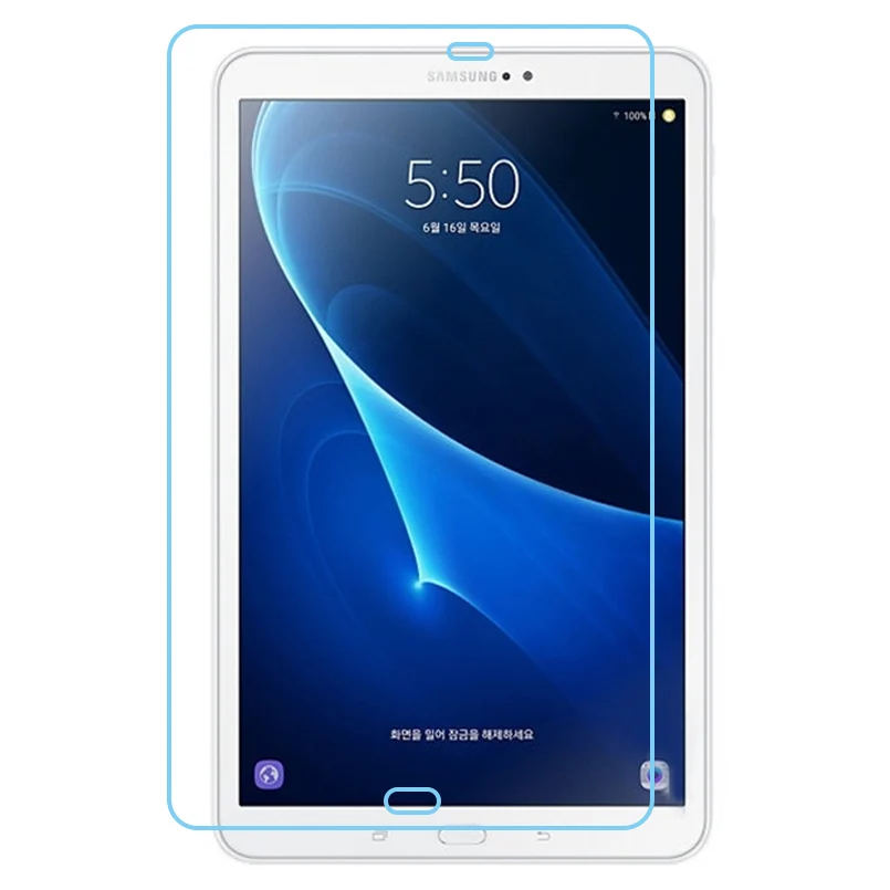 Закаленное Стекло для samsung Galaxy Tab A6 10,1 SM-T580 SM-T585 Экран Защитная пленка для samsung T580 T585 Tablet протектор - Цвет: For Samsung T580