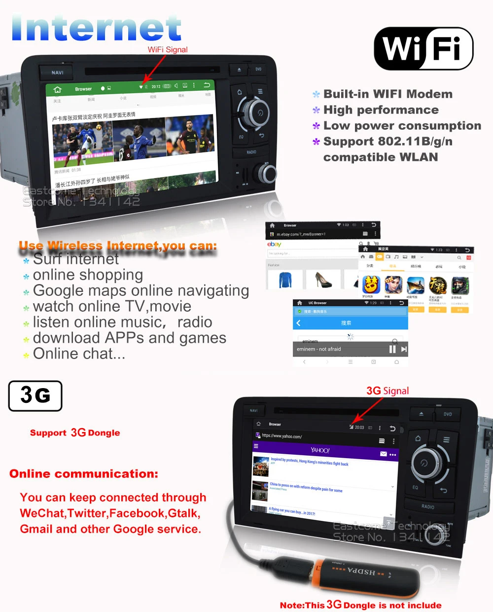 Perfect Octa Core 8 Core Android 6.0 Car DVD For AUDI A3 AUDI A3 S3 2003 2004 2005 206 2007 2008 2009 2010 2011 With Rear View Camera 9 Perfect Octa Core 8 Core Android 6.0 Car DVD For AUDI A3 AUDI A3 S3 2003 2004 2005 206 2007 2008 2009 2010 2011 With Rear View Camera 9