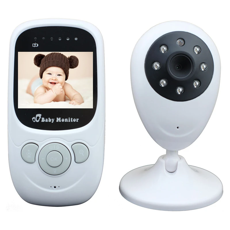 

Wireless Video Baby Monitor 2.4inch Color Security Camera Night Light Babyphone 2 Way Talk Night Vision IR LED Music Temperature