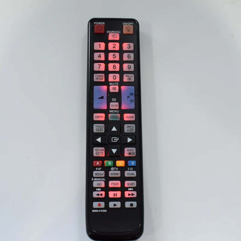 Пульт дистанционного управления с подсветкой для Samsung 3D Smart TV пульт UE32C6505 UE37C600