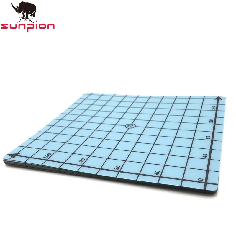 Hot Bed Surface Sticker 300x300mm 220x220mm With 1:1 Coordinate For 3D Printer