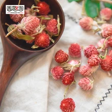 Красный Gomphrena globosa бутоны натуральный сушеный цветок DIY ремесла сушеные прессованные цветы для дома Свадебная вечеринка DIY подарки украшения