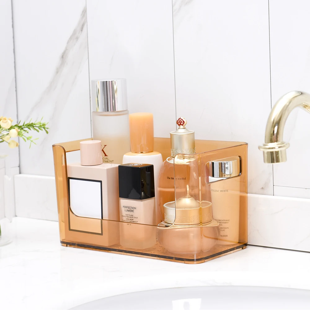 

Bathroom Shower Suction Caddy Storage Basket Holder Storage Organizer for Shampoo Soap Conditioner Skin Care Storage Box