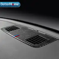 Carbon Fiber Outlet decorative panel air condition decoration Car styling Stickers decoration for BMW E90 3 series accessories