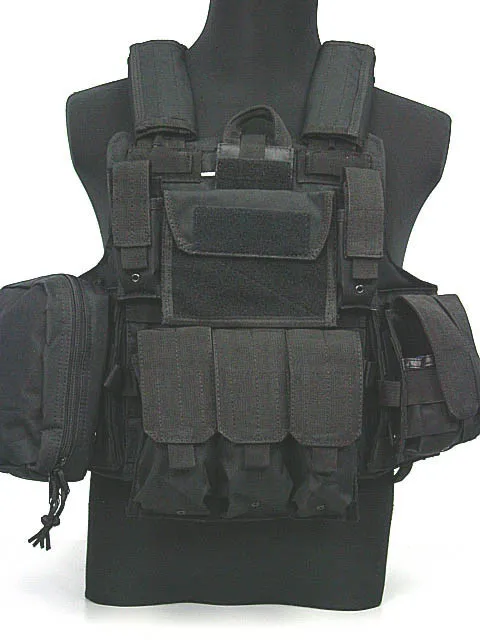 Высокое качество 1000D Тактический аннор жилет Molle Combat Strike Plate Carrier CIRAS жилет черный