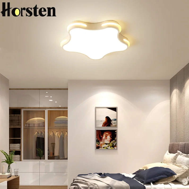 

Modern Ultra-thin 5CM Creative Star LED Ceiling Lamp Children's Room Lighting Remote Control Ceiling Lights Simple Home Lighting