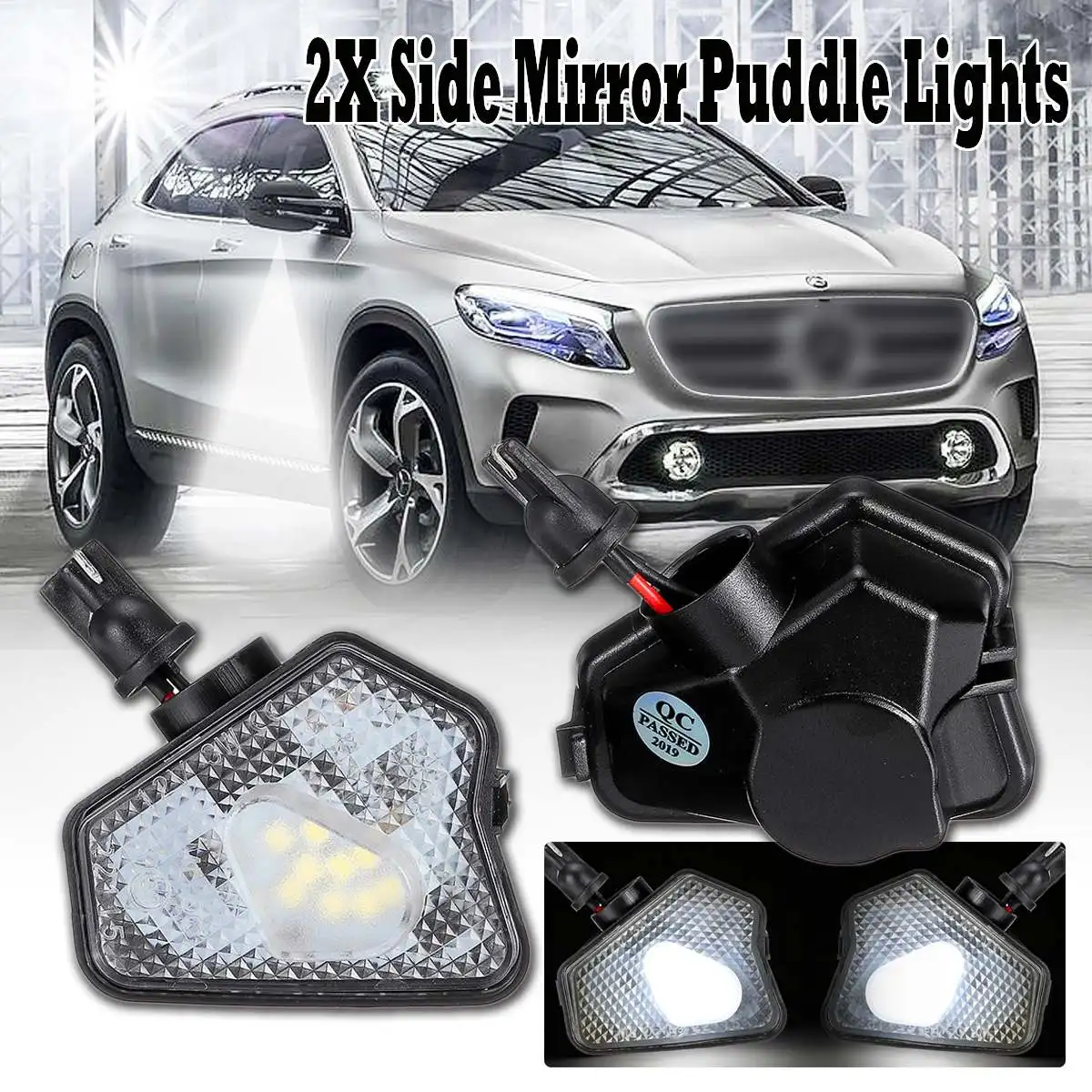 

2pcs 9 Led Side Mirror Turn Signal Rear Mirror led Indicator for Mercedes for Benz CLA CLS GLK GLA W176 W242 C219 X156 X204 X253