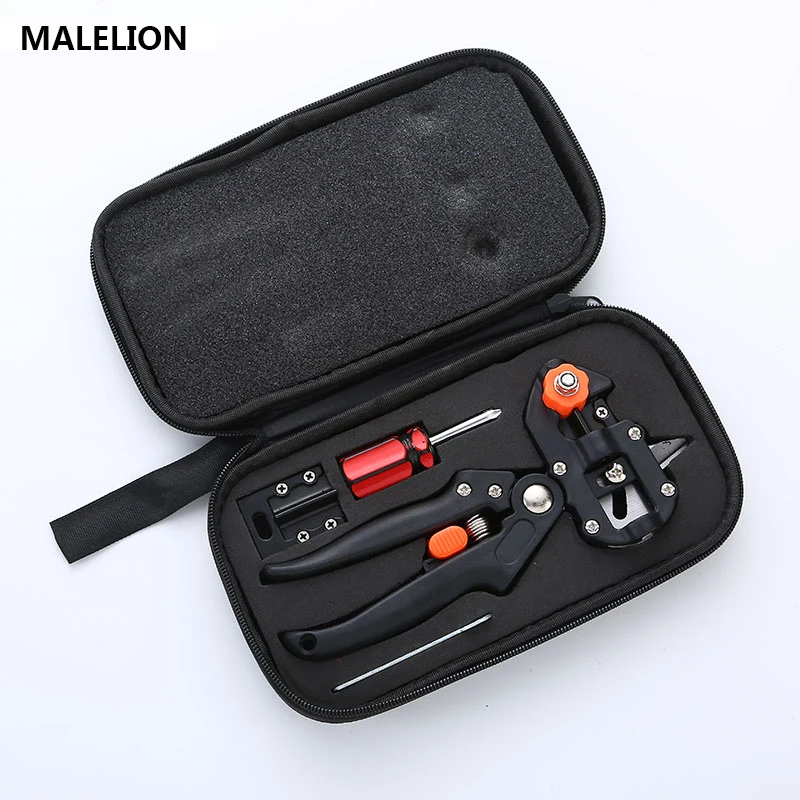 

Black Baged Set Pruning Cutting Shears Boxes Grafting Shears Tree Pruning Shears Garden Shears Cutting Machine Steel Garden Tool
