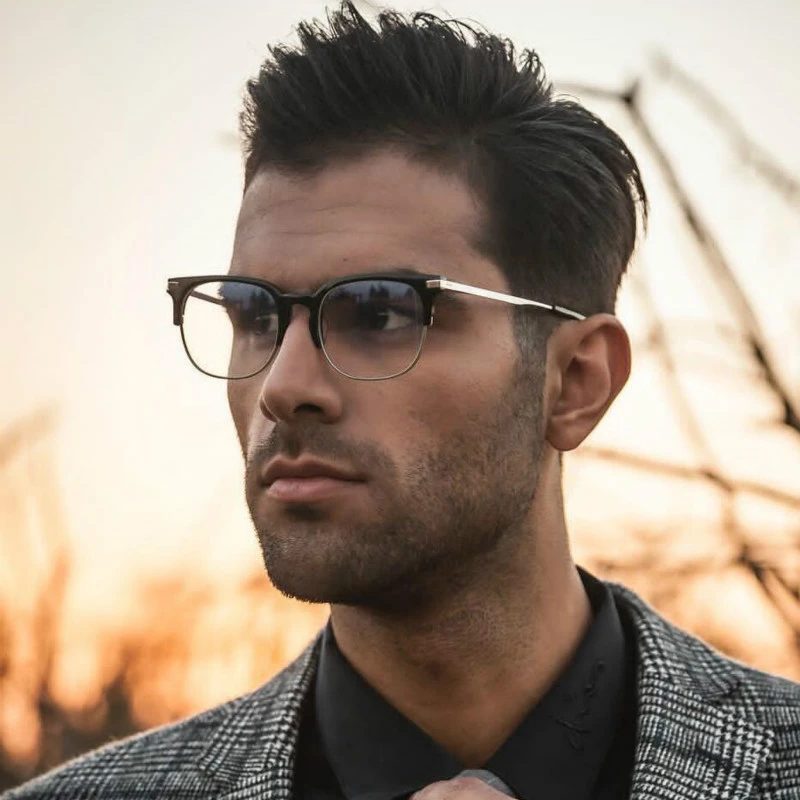 Escandaloso Auto Asistente Modernas gafas de Metal para hombre, gafas Vintage, marco de anteojos  miopía para mujer, gafas cuadradas ópticas, gafas transparentes, gafas|De  los hombres gafas de Marcos| - AliExpress