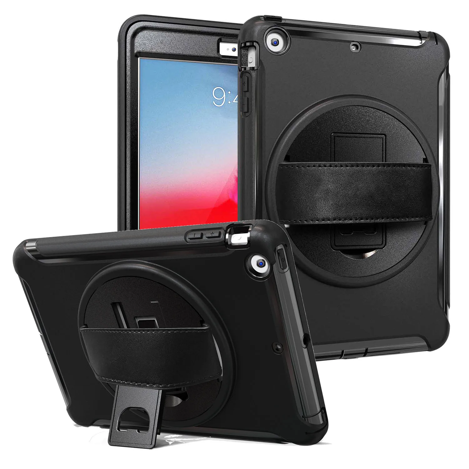 Чехол с ремешком на руку вращающийся 360 градусов чехол для iPad Mini 1/2/3 mini2 3 детей