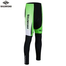 Siilenyond Pro зимний термо велосипедный брюки с 3D Coolmax гелевая подкладка велосипед велосипедные брюки велошорты штаны для велосипедистов