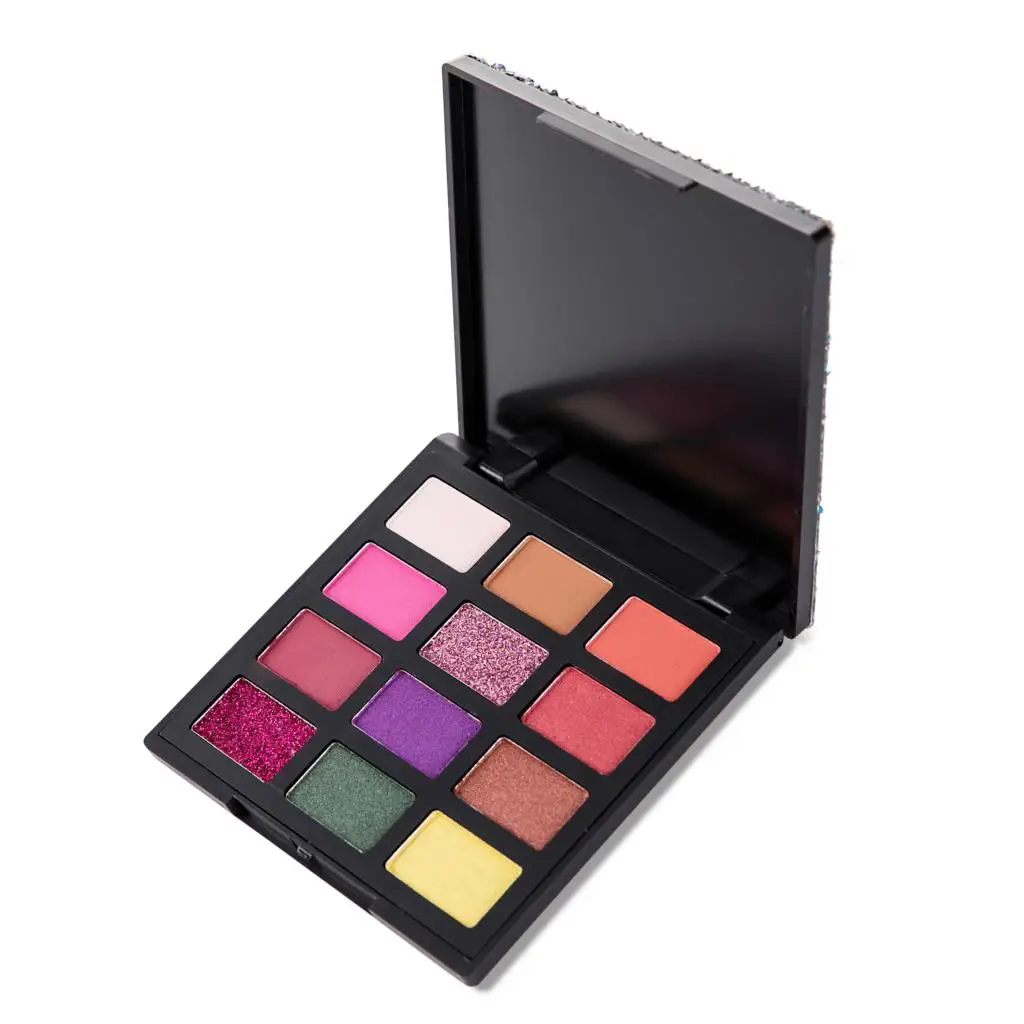 HANDAIYAN матовые мерцающие тени для век Pallete 9 цветов Палетка макияжа Палитра