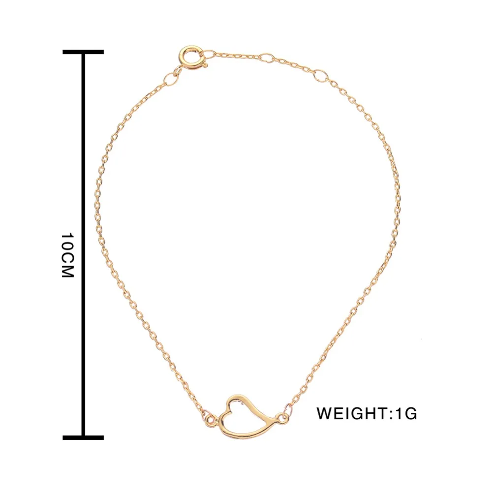 Женский браслет моды сердце принцессы jewelry и Браслеты партии Новинка 2017 года Мода