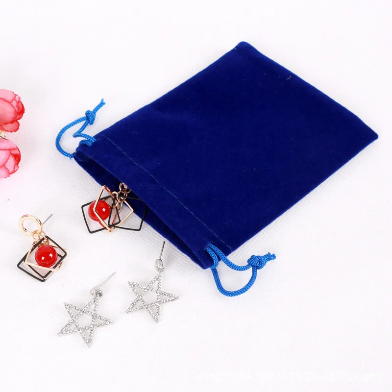 100 개/몫 5x7 7x9 8x10 9x12cm 벨벳 Drawstring 주머니 가방 보석 가방 크리스마스 결혼 선물 빨간 벨벳 가방 77