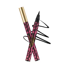 Леопардовая крутая Черная Подводка для глаз водостойкий макияж для глаз жидкая подводка для глаз Карандаш Макияж длительная косметика для рисования век 1 шт