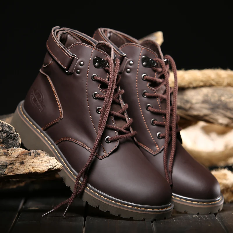 mens winter boots with fur