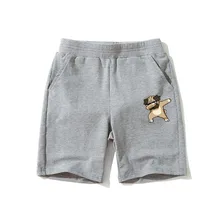 Милые шорты «щенок-Мопс»; забавные детские штаны; модные детские штаны; Одежда для мальчиков и девочек; Детские хлопковые короткие штаны; От 3 до 14 лет