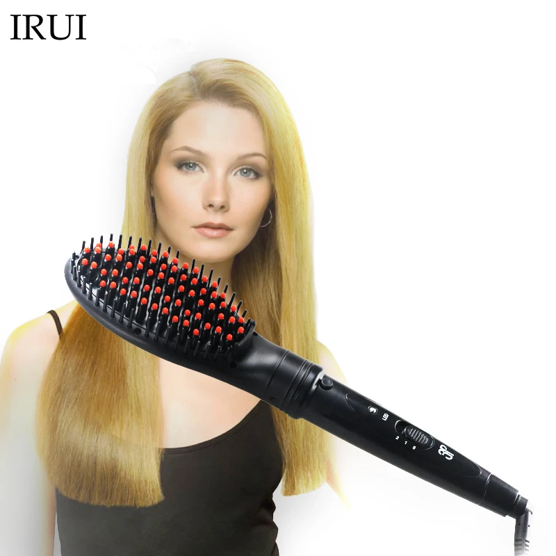 IRUI 3 Parts Curling Iron Black Hair Curling Curler Interchangeable