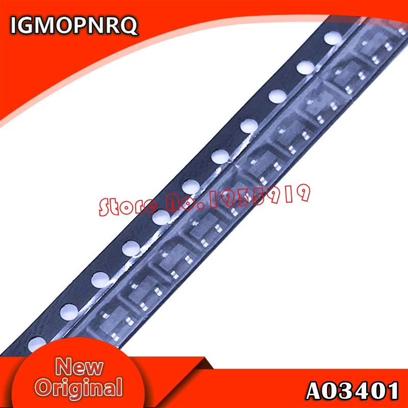 100 шт. AO3401 SOT23 SMD A19T новые и оригинальные IC