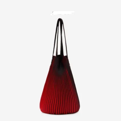 

Pleated bag female new handbag fashion gradient shoulder bag shopping bag free shipping