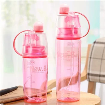 

400/600ml Outdoor Sport Drinking Bottle Spray Water Leak Proof Portable Kettle for Hiking Cycling B2Cshop
