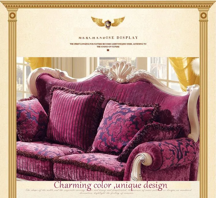Высококачественная Европейская старинная для гостиной диван мебель из натуральной кожи набор p10120