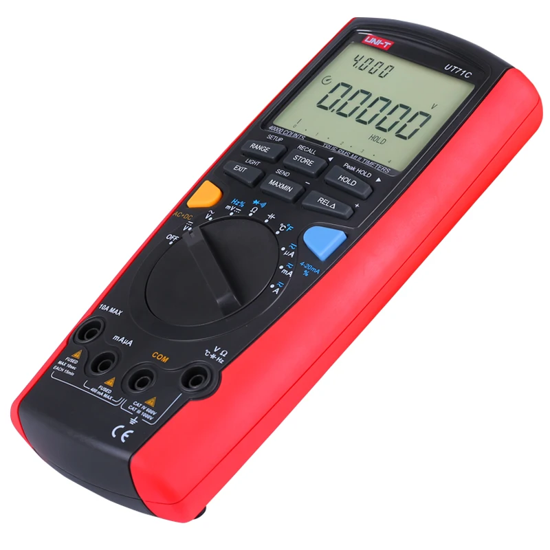 UNI T UT71A/UT71B/UT71C/UT71D/UT71E интеллектуальный цифровой мультиметр среднего размера