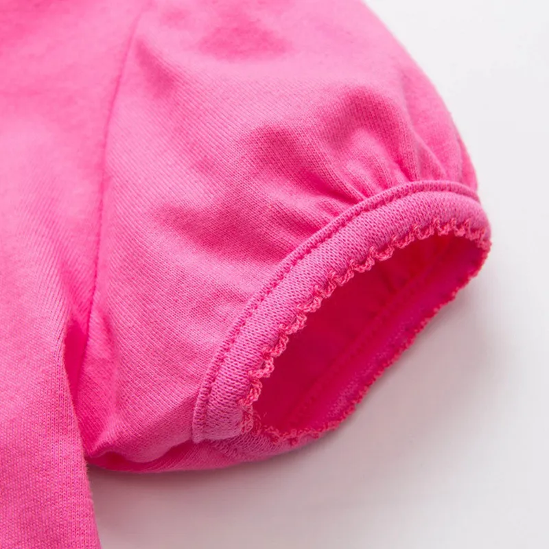 2017 Girls T-shirts Kids Clothes Camiseta Summer Cotton T-Shirt Clothing Baby Roupas Camisetas Mujer Verano Costume Short Sleeve22