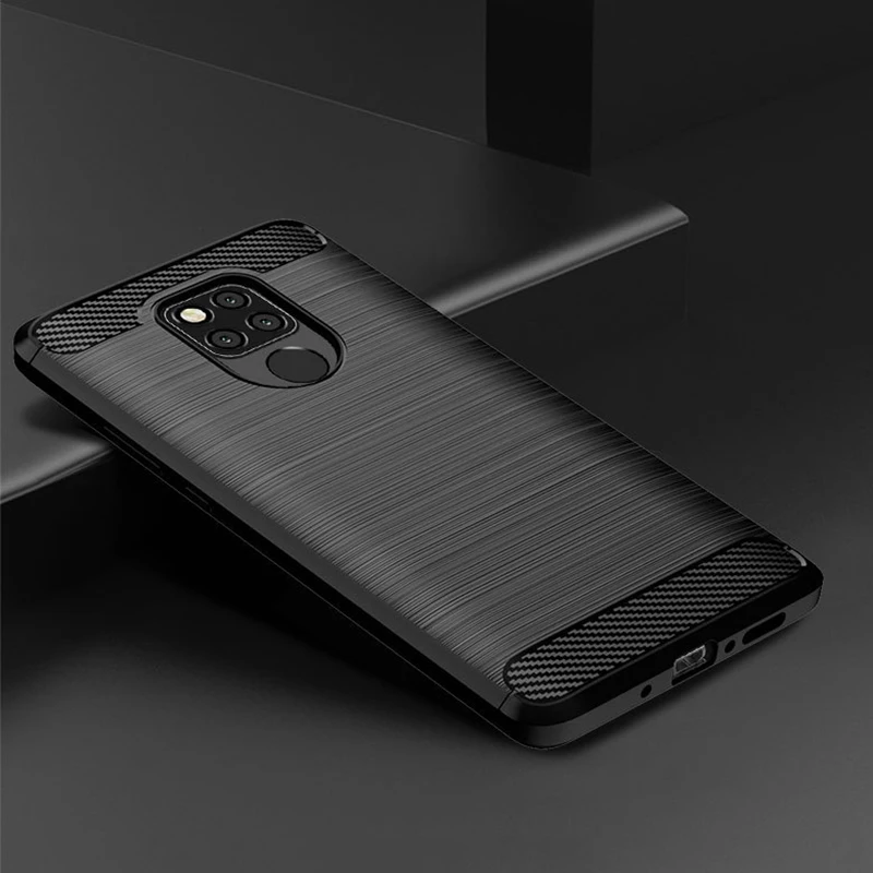 Прочный бронированный мягкий чехол для Huawei Mate 20 X силиконовые чехлы бампер из