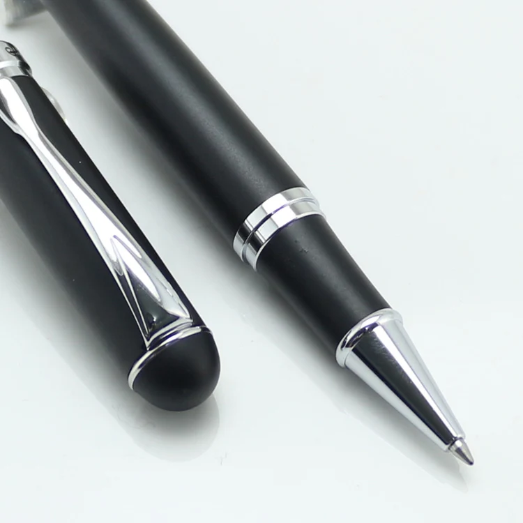 JINHAO 750 Роскошная шариковая ручка, черные и серебряные Канцтовары, школьные и офисные принадлежности, роскошные ручки для письма, подарок