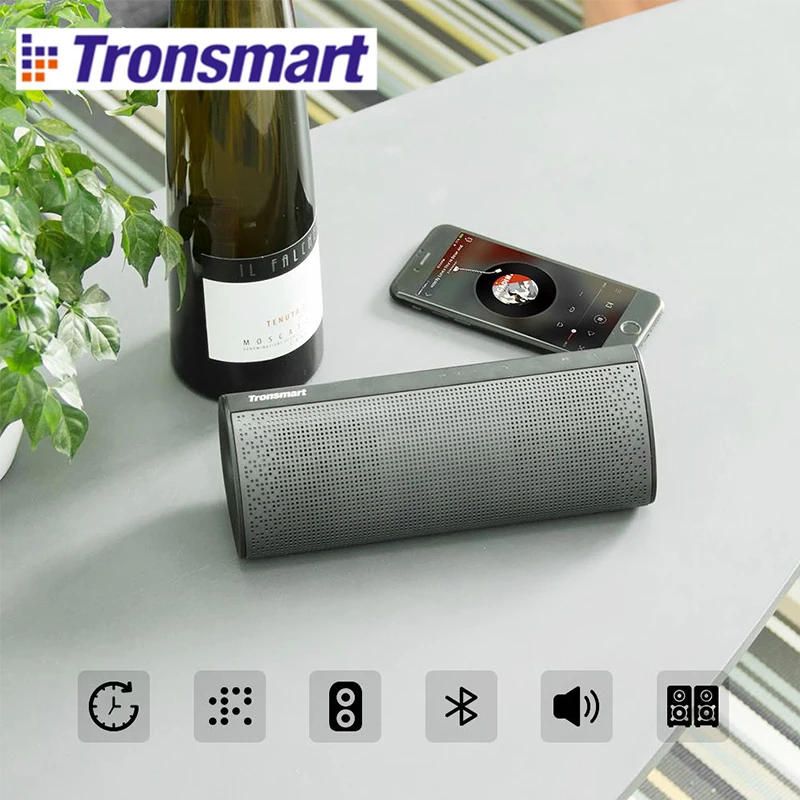 Tronsmart Element Pixie двойные пассивные радиаторы 20 Вт Bluetooth колонка с глубоким басом 4 2