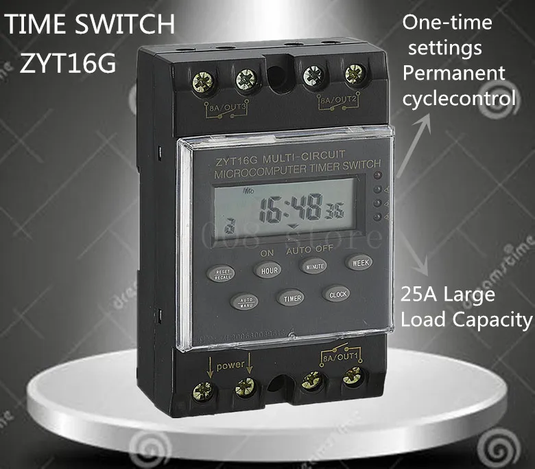 PLC Timer Modules NEW ZYT16G3a multi channel automatic program