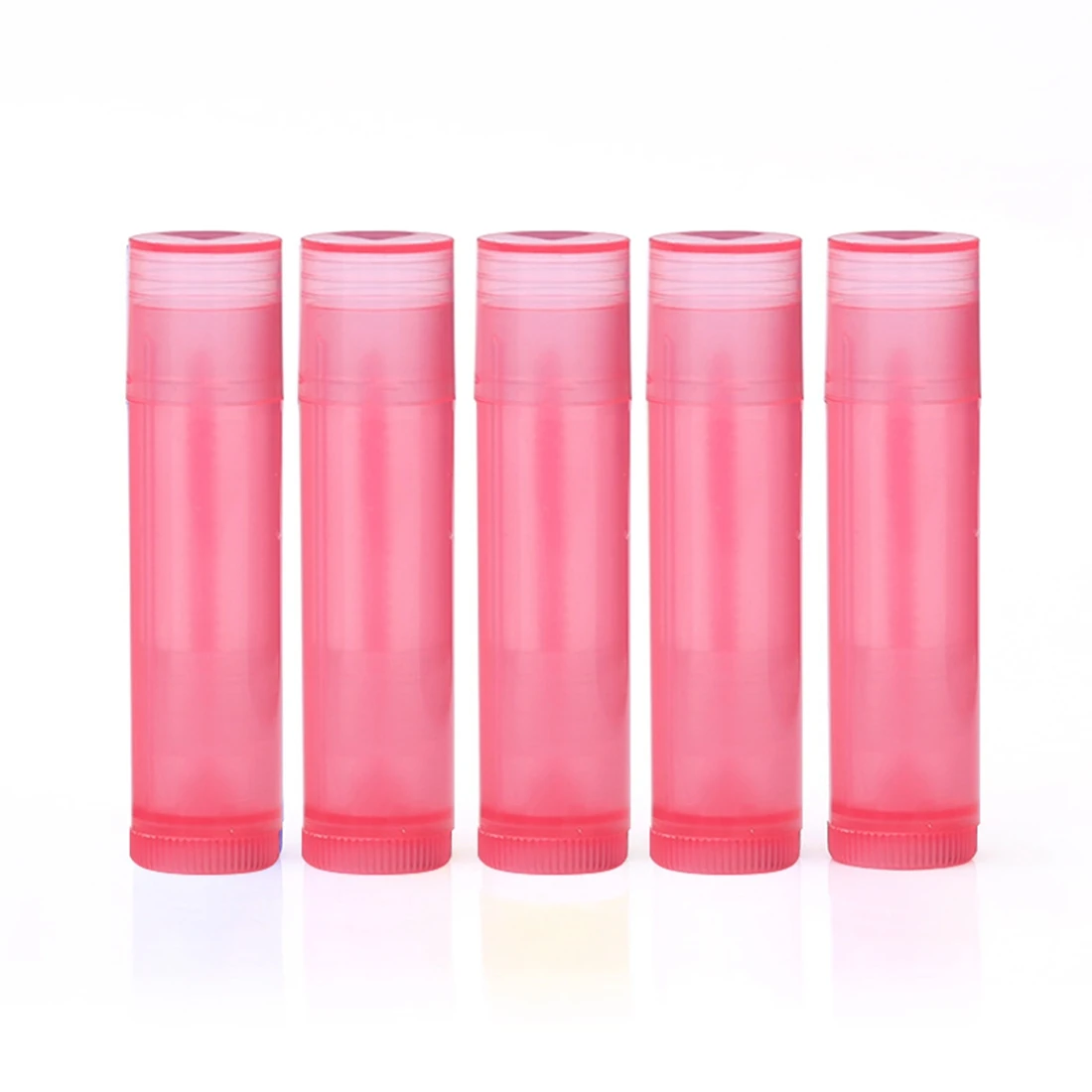 15pcs Rose red Lipstick Empty Tube Wax Tube Lipstick DIY Lipstick Tube