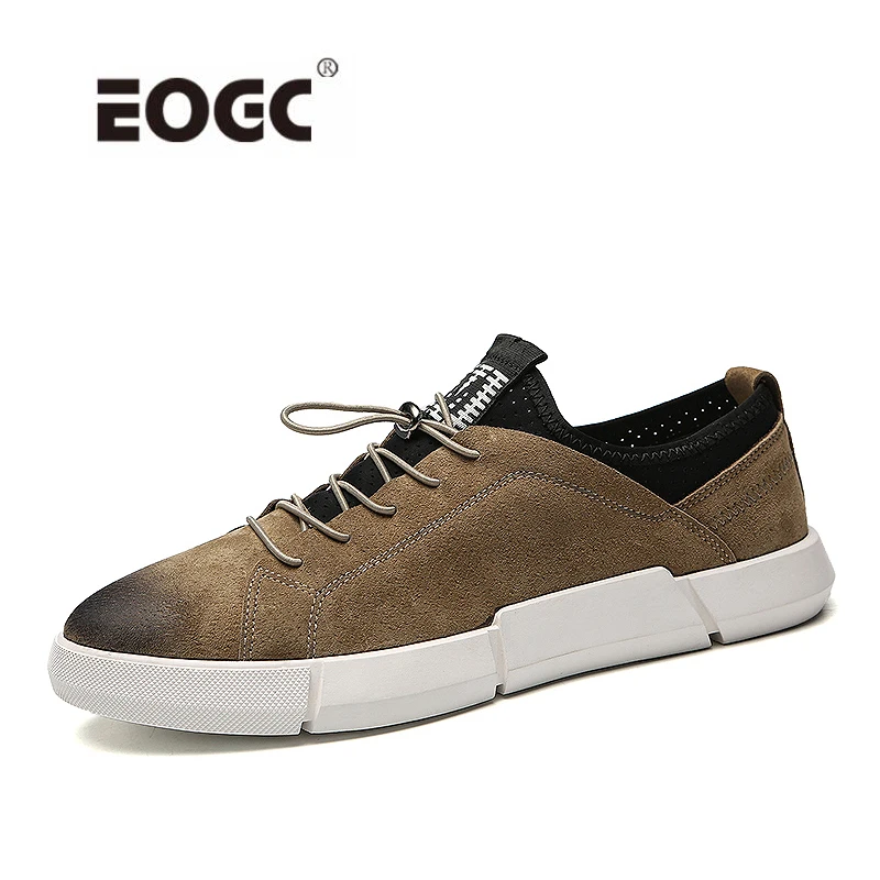

Fashion Shoes Men Sneakers Low top Soft Leather Comfortable Men's Casual Shoes High Quality Outdoor Shoes Men