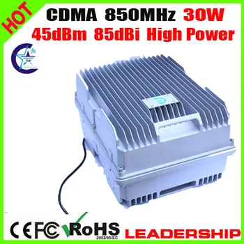 

High Power 30Watts CDMA 850mhz 85dbi 45dbm cellular phone signal repeater booster amplifier Ship Tunnel Farm signal construction