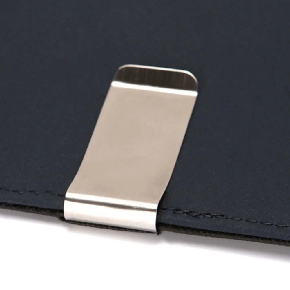 Тонкий кошелек RFID Блокировка бизнес кожаный бумажник кредитный держатель для карт женщин и мужчин