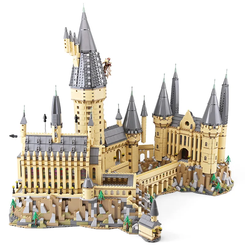 

Lepin 16060 Harry Movie Magic School potter compatible legoingly 71043 Hogwarts Castle Set Building Blocks Model Kids Toys Gift