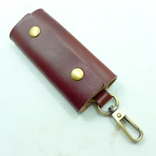 Органайзер для ключей из натуральной кожи на талии, небольшой держатель для ключей, мини-ключ, сумка для ключей, ключница, 5 ключей, для мужчин и женщин 1011y