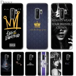 Чехол для телефона queen Boss, с проектом король Крышка для samsung Galaxy S3 S4 S5 S6 S7 S8 S9 Edge Plus Note 8, 9