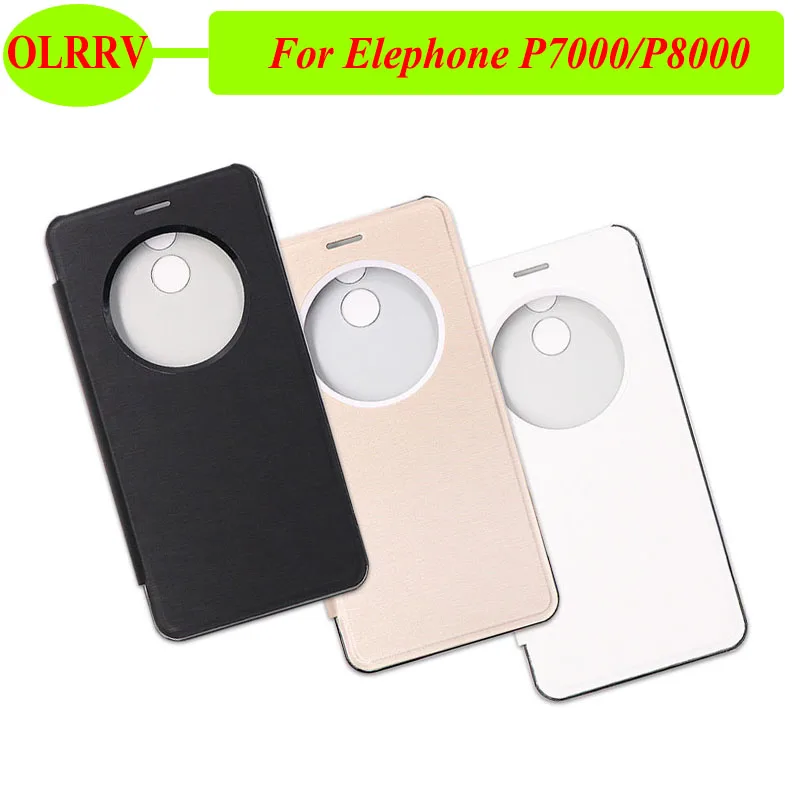 Кожаный чехол для Elephone P8000 флип с карманом карт P7000 задняя крышка телефона корпус