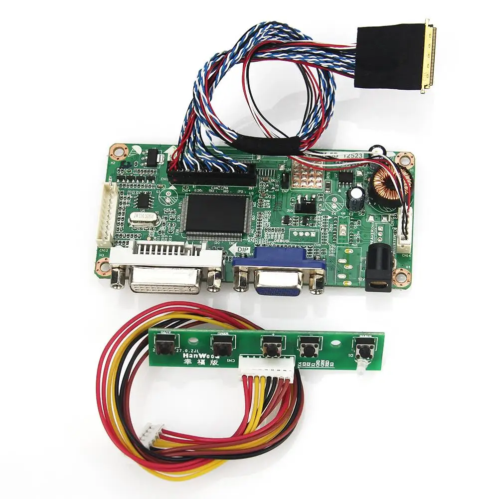 For B173HW01 N173HGE-L11 (VGA+DVI) M.RT2261 LCD/LED Controller Driver Board LVDS Monitor Reuse Laptop 1920x1080 For B173HW01 N173HGE-L11 (VGA+DVI) M.RT2261 LCD/LED Controller Driver Board LVDS Monitor Reuse Laptop 1920x1080