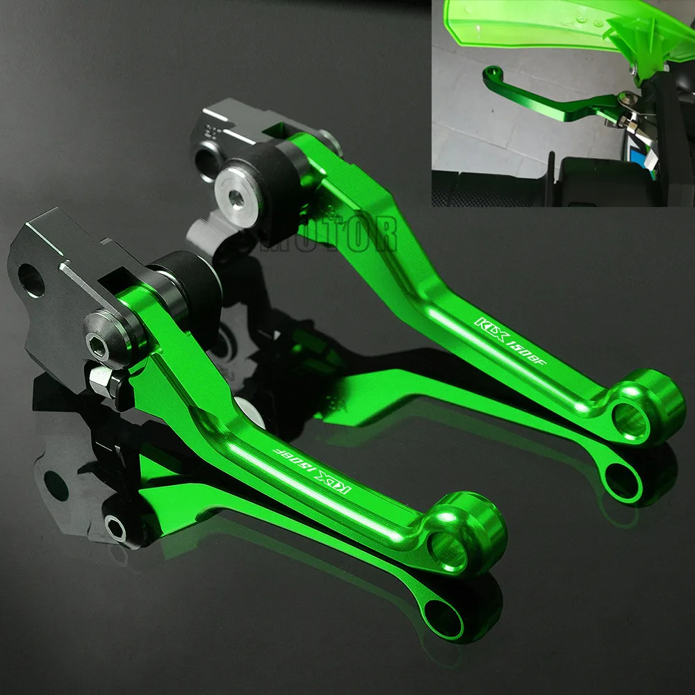 For Kawasaki KLX150BF KLX150 KLX 150 BF CNC Aluminum Motorcycle Dirt Pit Bike DirtBike Motocross Pivot Brake Clutch Levers