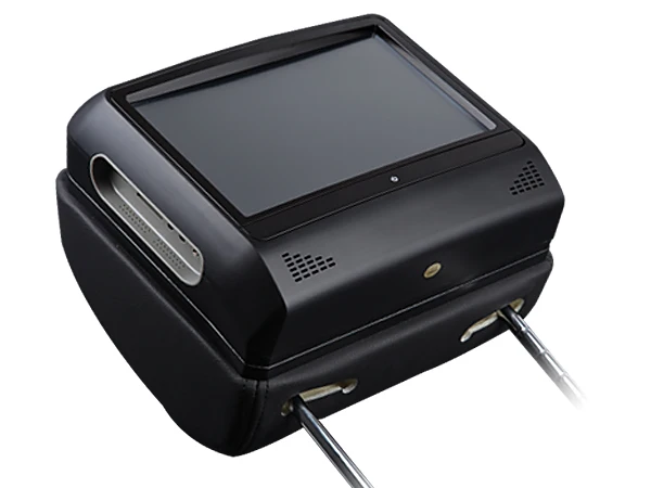 Cheap Eonon Black 2x9" Digital Touch Screen Detachable car  Headrest DVD player Game USB/SD IR/FM transmitter car monitor 3