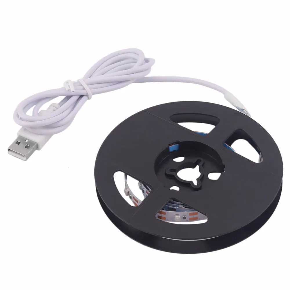 

USB LED Strip Lights SMD3528 100CM Non Waterproof LED Tape Lamps Holiday Decoration Lights Background Lighting Home Decoration