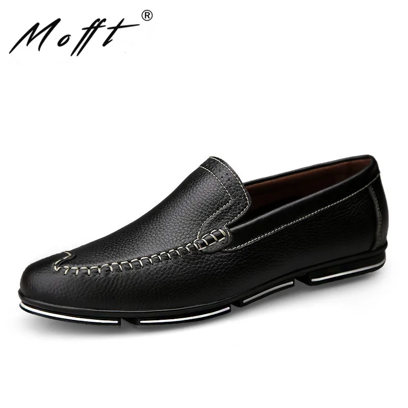 Genuine Leather Men Shoes Casual 2017 Fashion Slip On Comfort New Design Breathable Flat Driving | Обувь