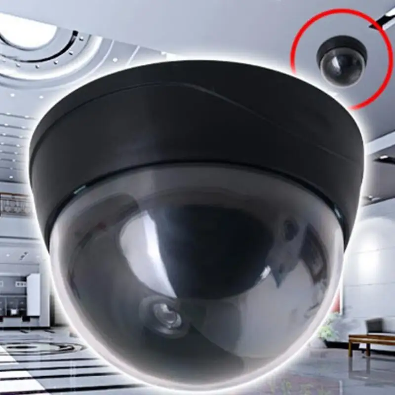 

Home Fake Camera Wireless Simulated video Surveillance indoor/outdoor Surveillance Dummy Led Fake Dome camera Home Security