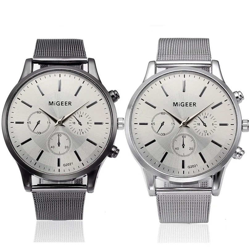 

Super Slim Sliver Mesh Stainless Steel Watches Men Top Brand Luxury Casual Clock Wrist Watch Gift Dorpshipping #4M07