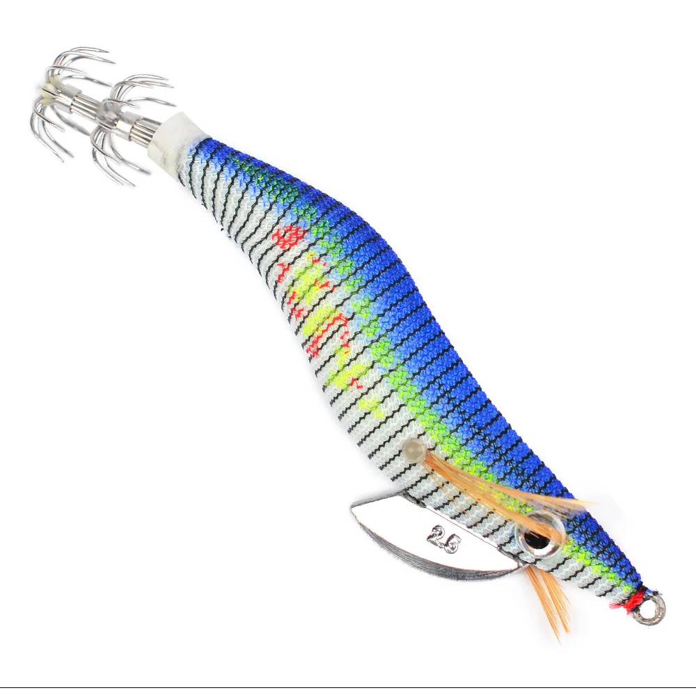 6 шт. креветки Squid джиг рыболовные приманка креветка снасти Крючки приманки снасти 10 см