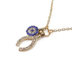 1 шт. модные смешанный стиль сглаза золото серебро ожерелье ювелирные изделия для женщин девушки как подарок ожерелье