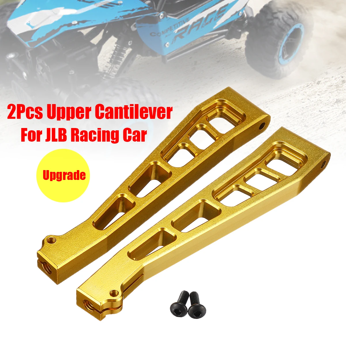 

2Pcs EA1002 Replacement Upgrade Upper Cantilever Spare Part for JLB Racing Car Aluminum Alloy Perfect Parts & Accs